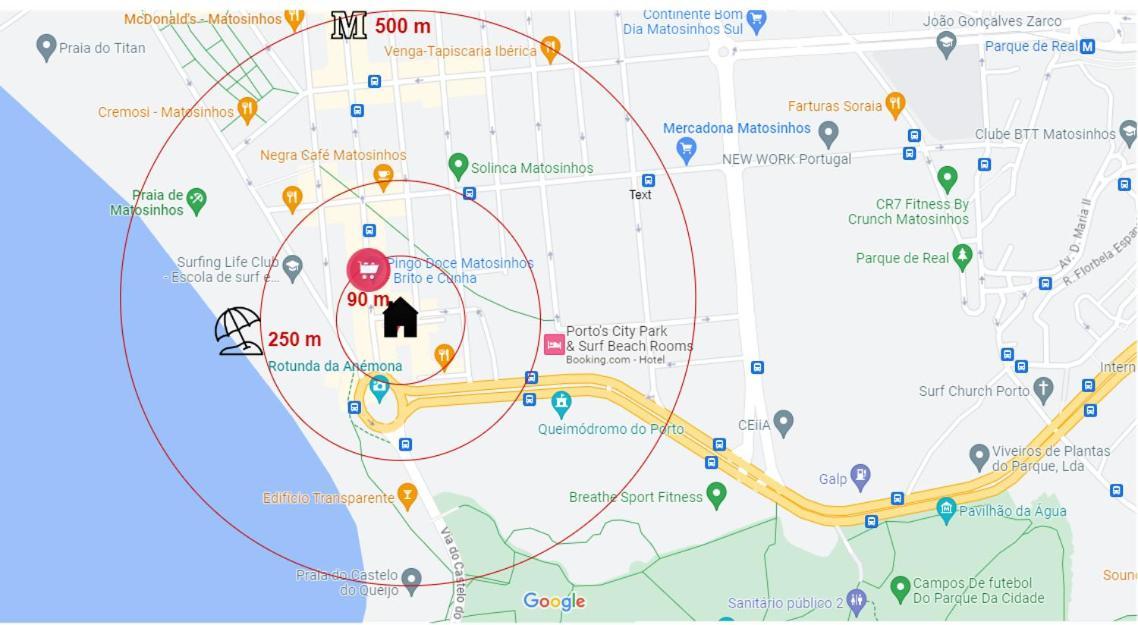 Apartament Em Condominio Com Piscina Matosinhos  Eksteriør billede